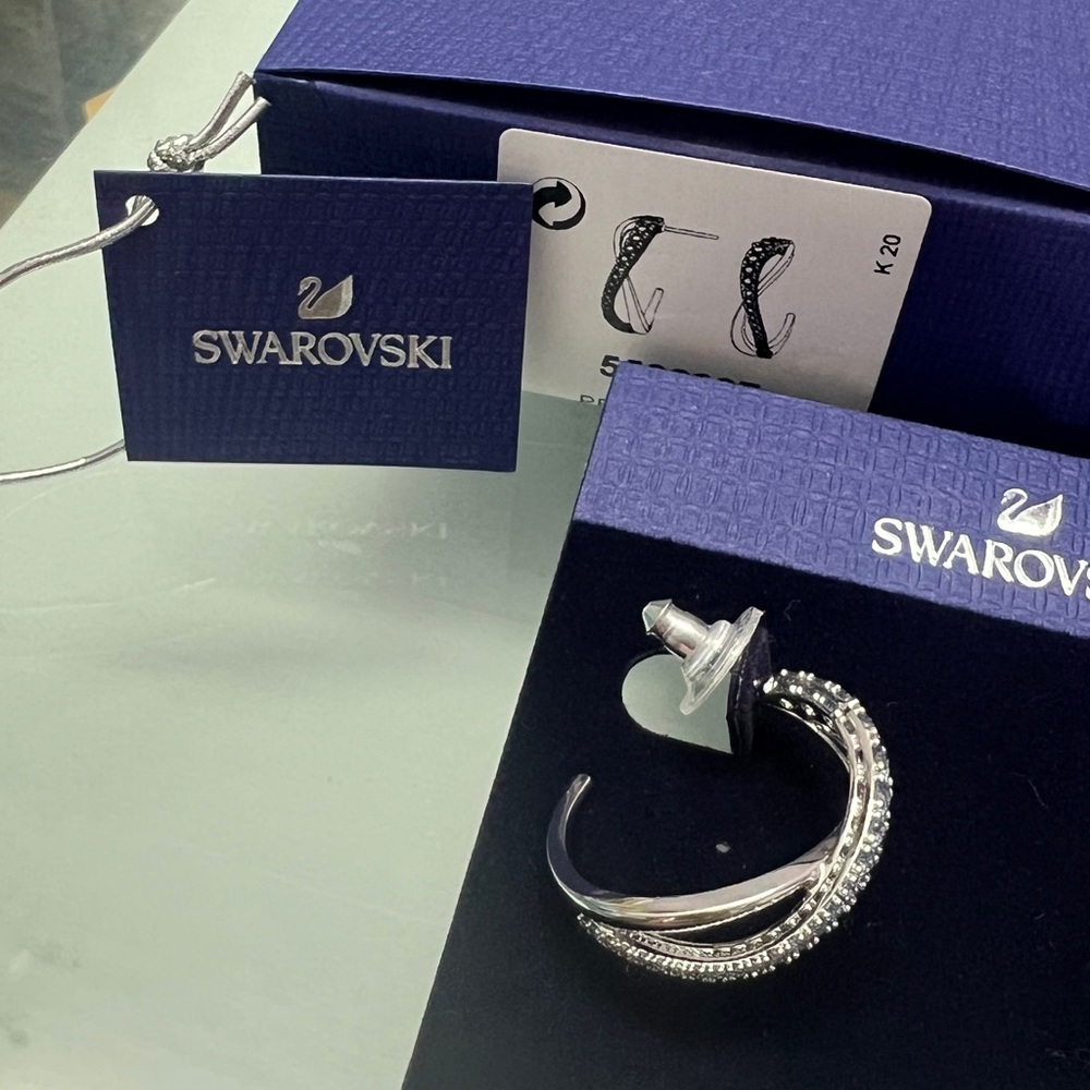 SWAROVSKI hoops - Picture 4 of 9